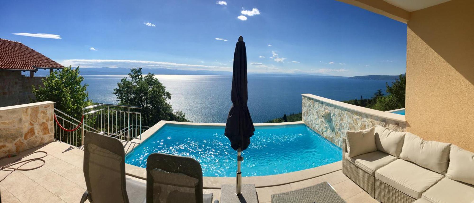Villa Sabine Apartment Losinj Medveja Exterior photo
